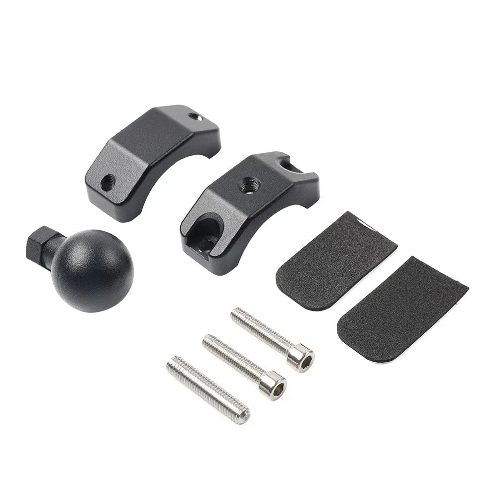 GPS Phone Holder Bracket Clamp Stand for Motorcycle Handlebar