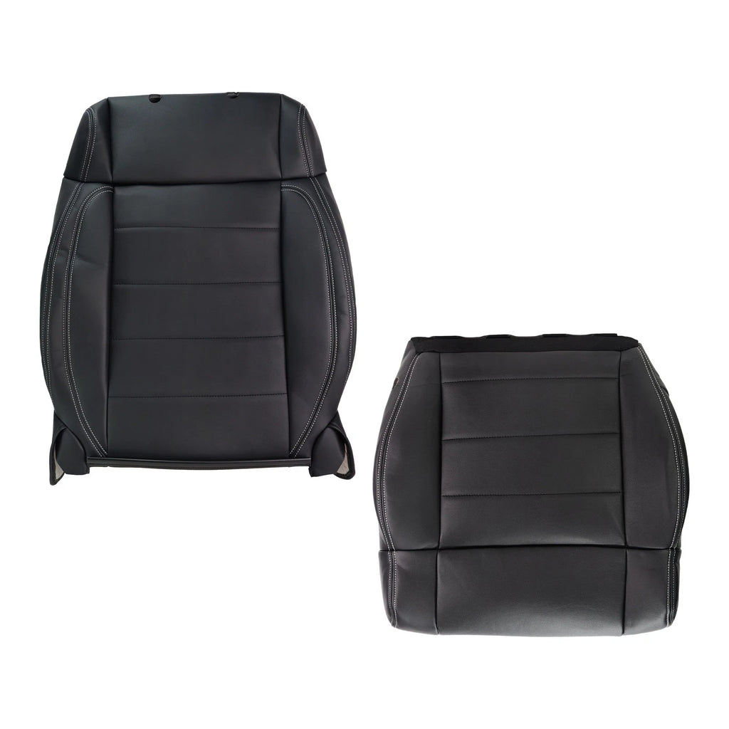 Microfiber Leather Seat Cover for Jeep Wrangler (2007-2012) Black