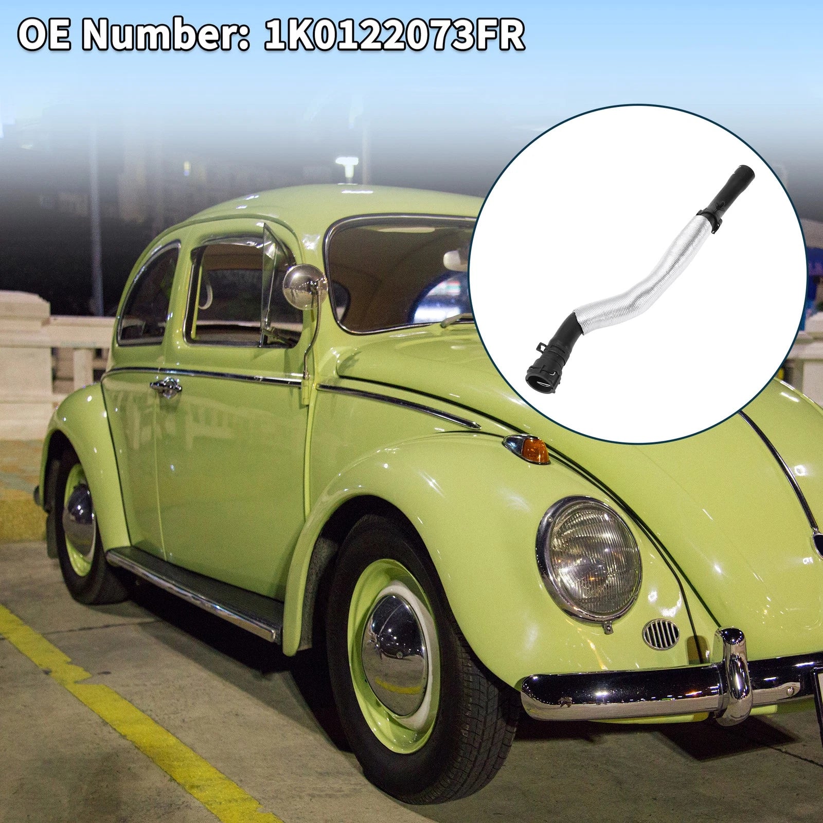 Radiator Hose Coolant Pipe for Volkswagen Beetle 2.0L (2012–2013)