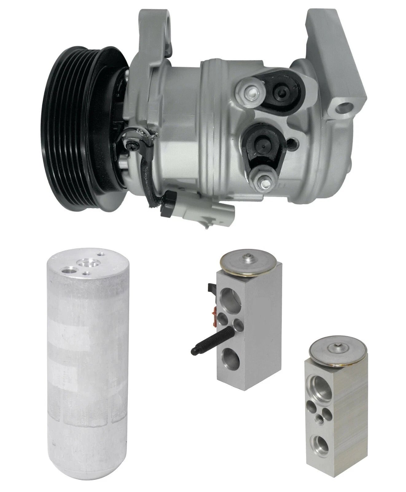 A C Compressor Kit Replacement for Dodge Grand Caravan 3.3L 3.8L (2003–2007)