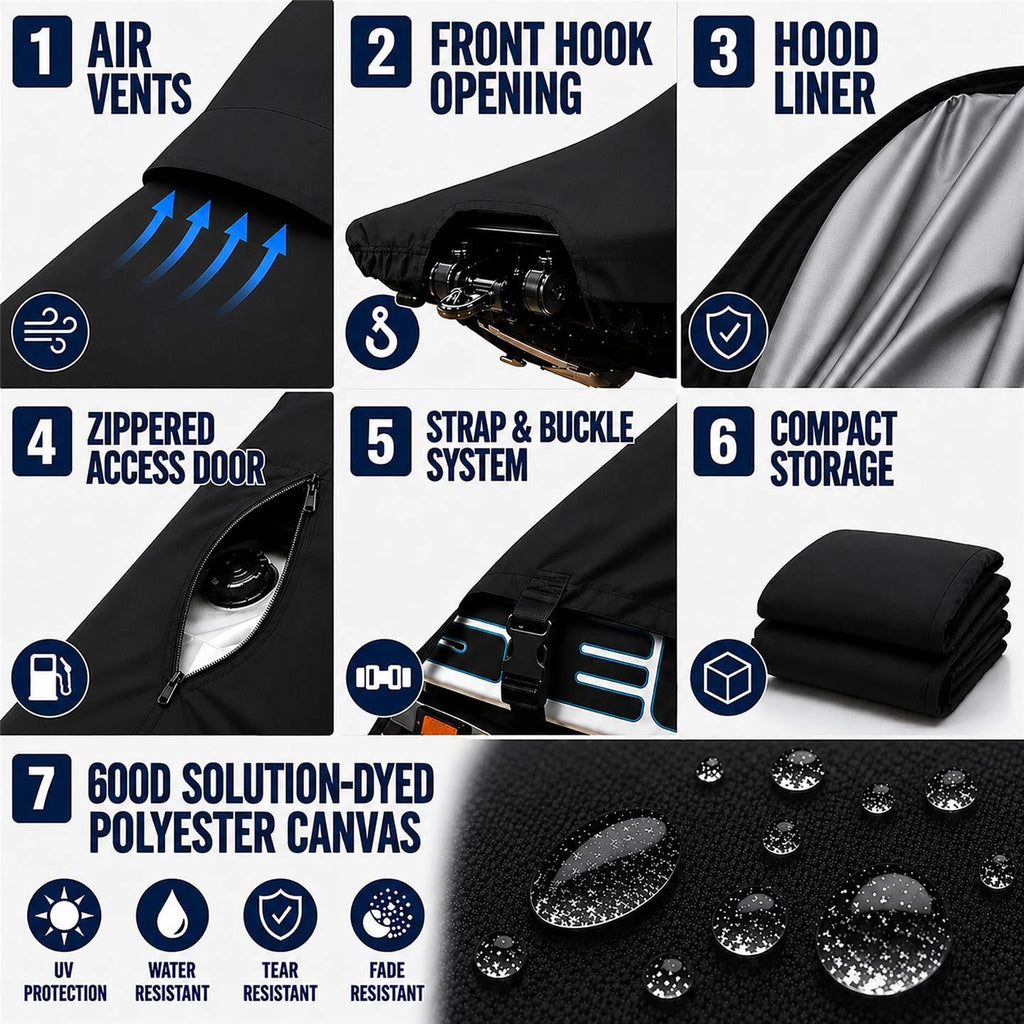 Watercraft Cover for Sea-Doo Spark 2up 900 ACE (2020–2022)