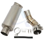 Stainless Mid Link Pipe Exhaust Muffler for Kawasaki Z900 (2017–2019)