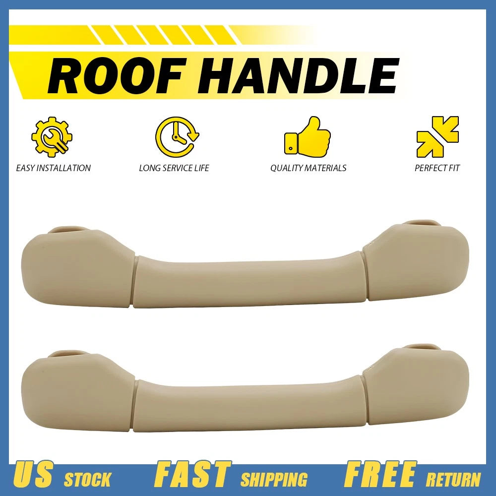 2X Beige Inner Front Roof Grab Grip Bar Pull Handle for Lexus ES350 RX350 IS250 (2007–2019)