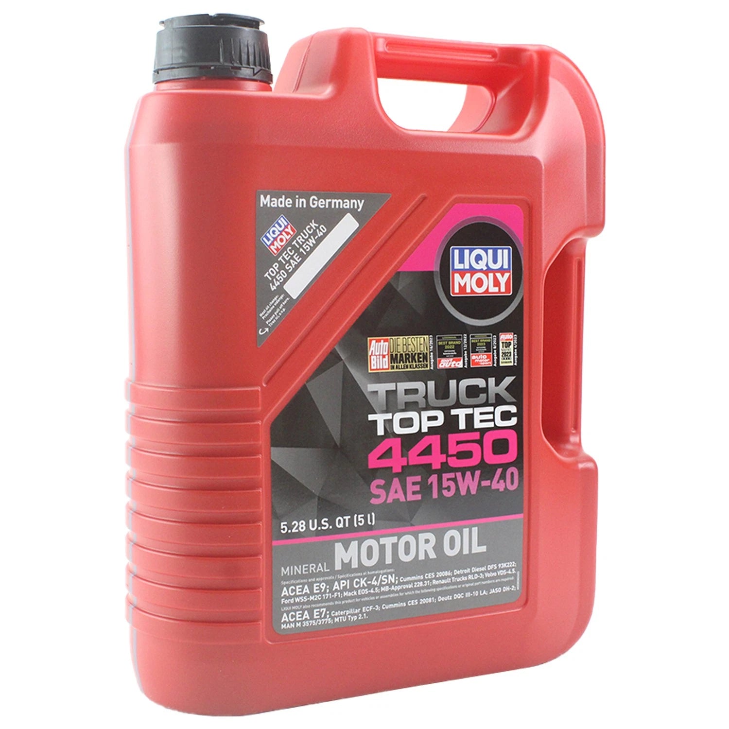 Set of 6 Liqui Moly Top Tec Truck 4450 15W-40 Engine Oil (30L)