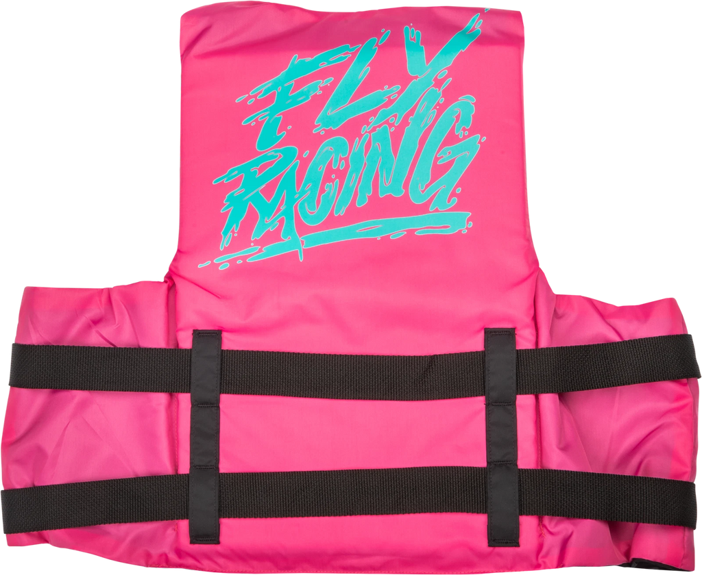 3X Flotation Vest for Watercraft (221-304143X) Neon Pink/Teal