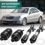Set of 2 Airmatic Air Struts for MB W211 E350 E500 E550 4Matic (2003–2009)