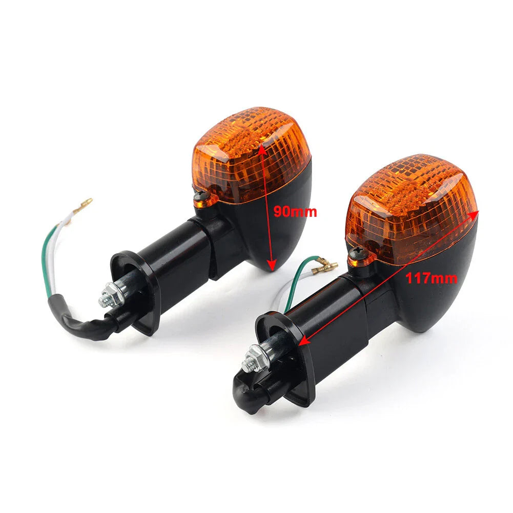Clear Rear Turn Signal Lights for Kawasaki Ninja ZX6R ZX7R ZX9R ZX12R (2000-2009)