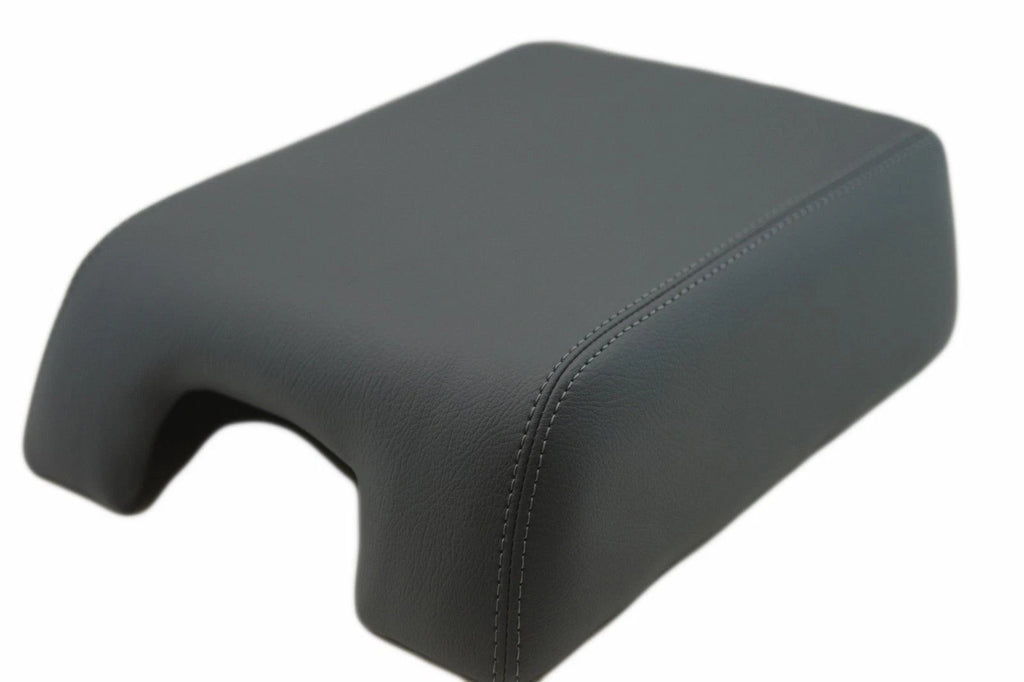 Center Console Armrest Cover for Ford F150 Lariat (2004–2008) Gray Leather