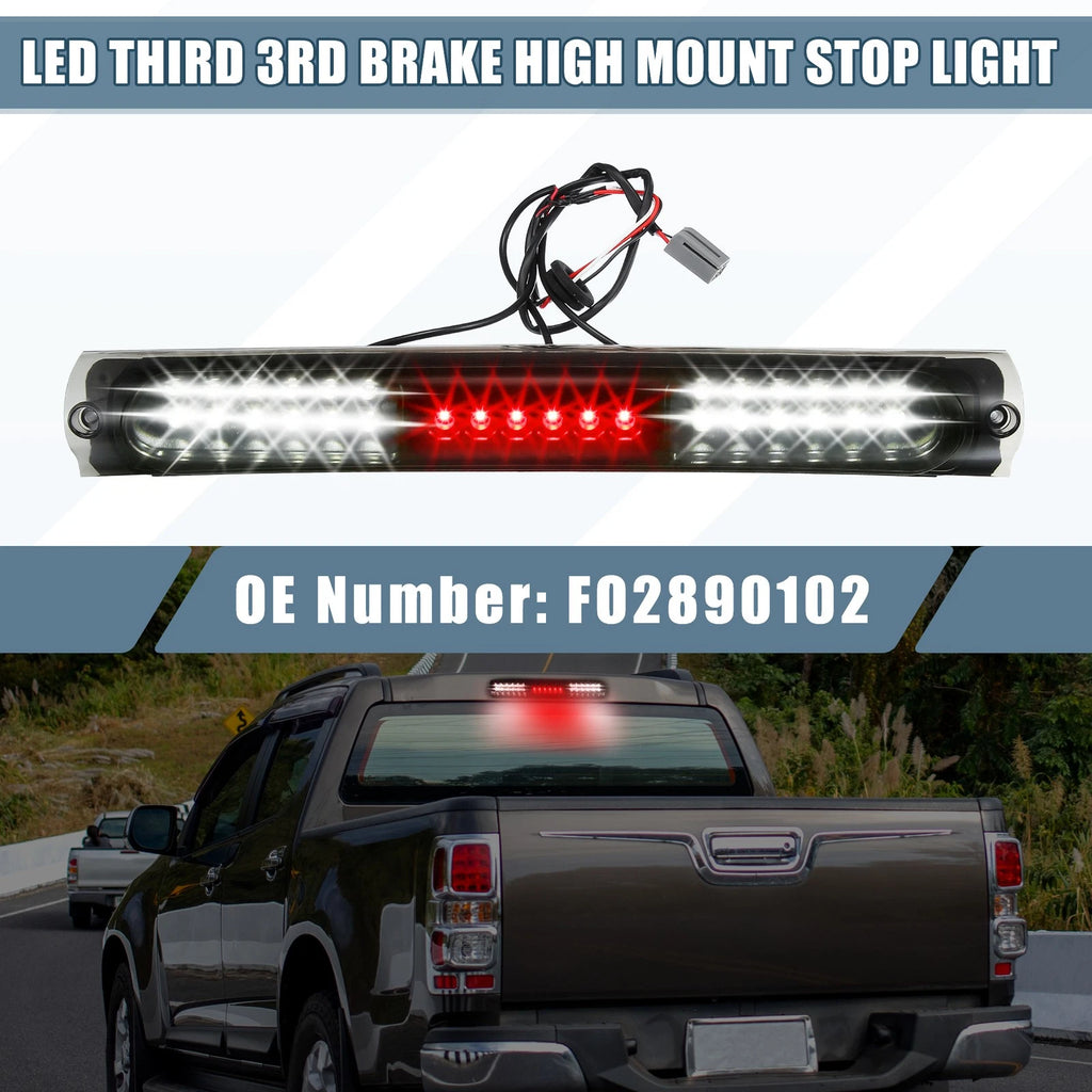 High Mount Stop Light XL3Z13A613AA for Ford F150 (2004–2008) Black Smoked Lens