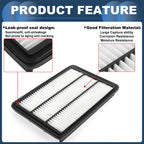Car Engine Air Filter No. 281132J000 for Kia Borrego (2009) 1Pc