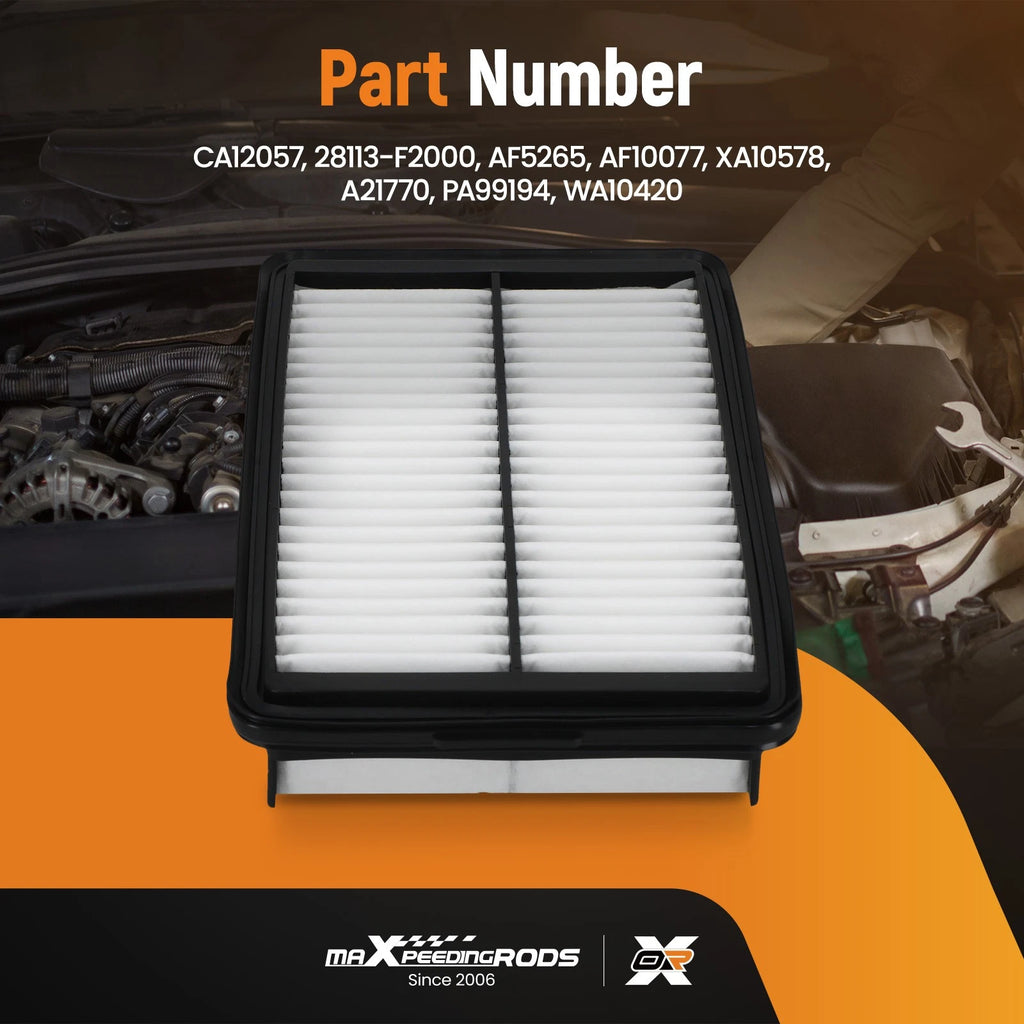 Engine Air Filter for Kia Forte (2019–2024) 28113-F2000 AF5265 WA10420 CA12057