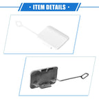 Rear Bumper Tow Hook Eye Hole Cap for Mercedes-Benz E550 Sedan (2010-2013)