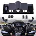 Black Inner Fairing Switch Cap Kit for Harley Touring Electra Glide (1996–2013)