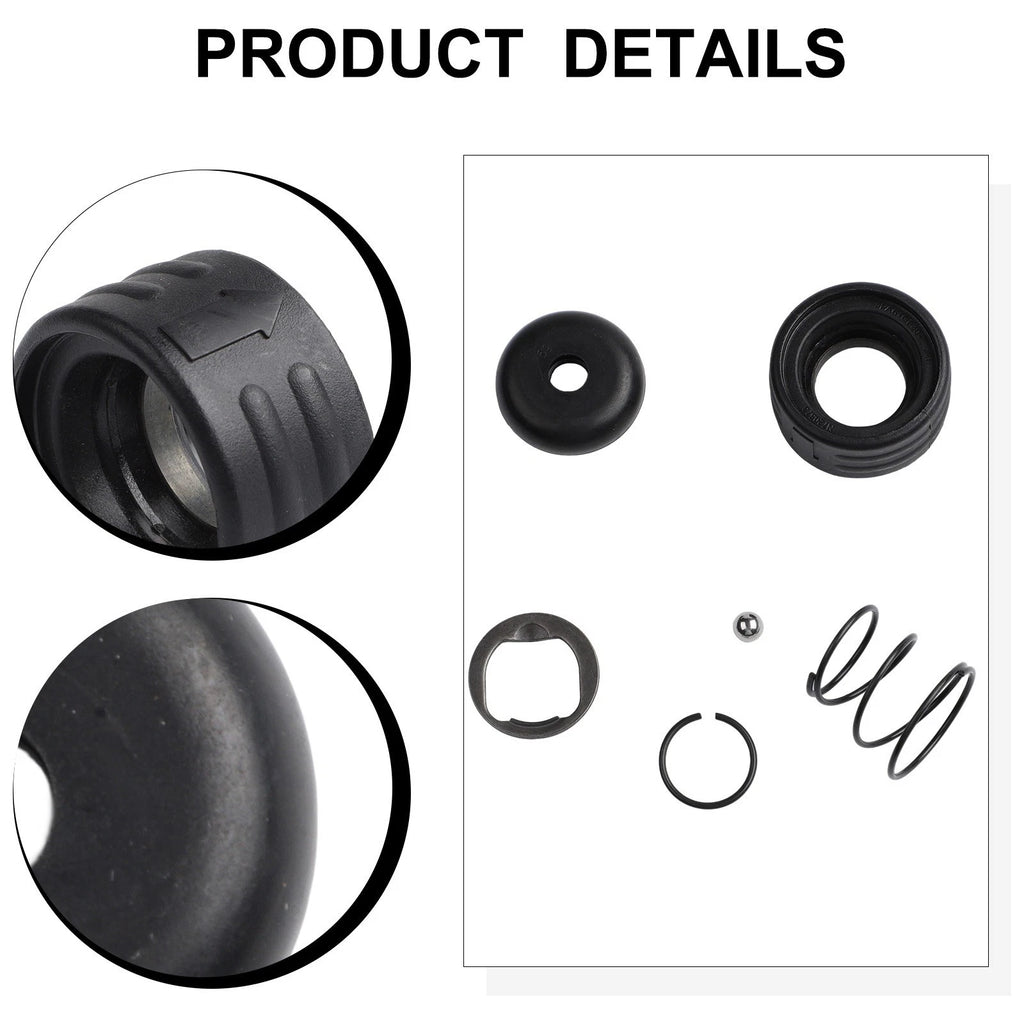 6 Piece Hammer Drill Chuck Kit with Spindle Nuts for Repair