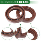 Set of 5 Oil Seal Rotary Shaft Seal FKM Rubber 20x28x6mm