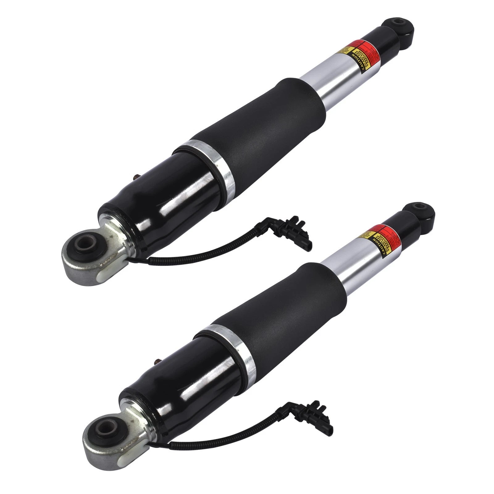 Pair Rear Air Shock Absorbers for Cadillac Escalade, Suburban, Tahoe, Yukon (Used) 23290660
