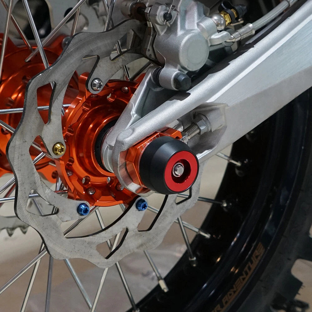 Front Rear Axle Sliders Crash Pads for Aprilia Shiver 900 (2018–2021)
