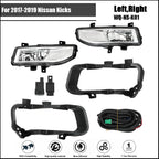 Fog Lights for Nissan Kicks (2017–2019) with Wiring and Bulbs
