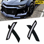 Set of 4 Front and Rear Side Marker Lights for Chevrolet Camaro (2016–2021)