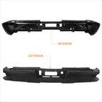 Set of 2 Side Step Nerf Bars for Ram 1500-3500 Truck (2009–2024)