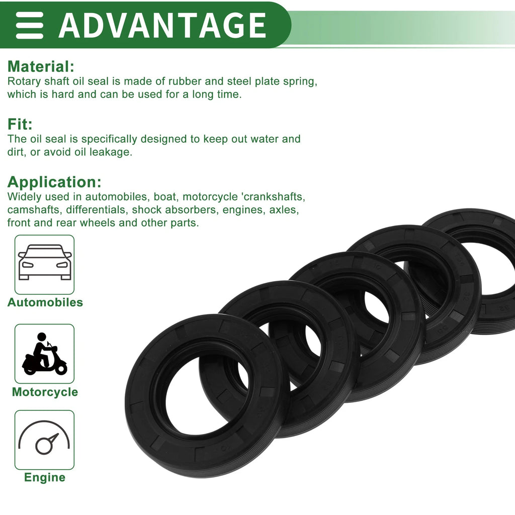 Oil Seal for Rotary Shaft (32x55x10mm)