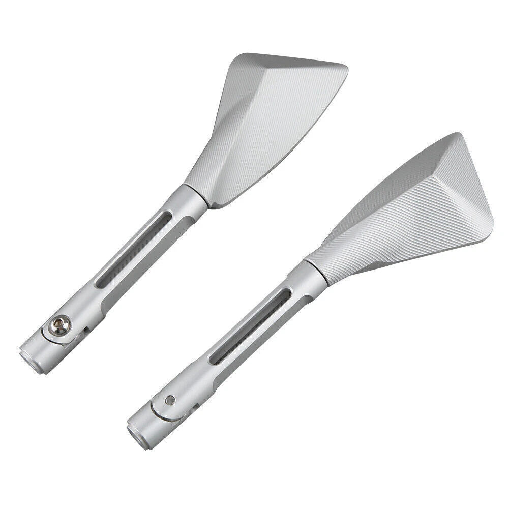 CNC Rear Side Mirrors for Kawasaki Ninja ZX9R (1999–2003) & ZX6R (2001–2003)