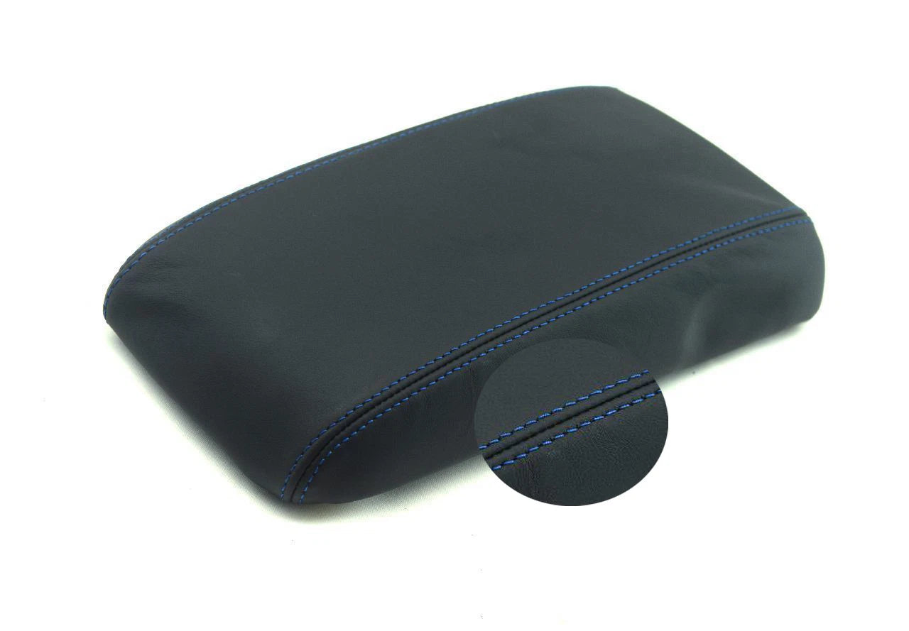 Center Console Armrest Cover for Camaro (1997–2002) Blue Stitch