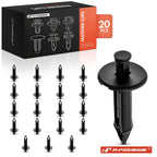 20Pcs Nylon Bumper Fascia Retainer Fasteners for GM Saturn