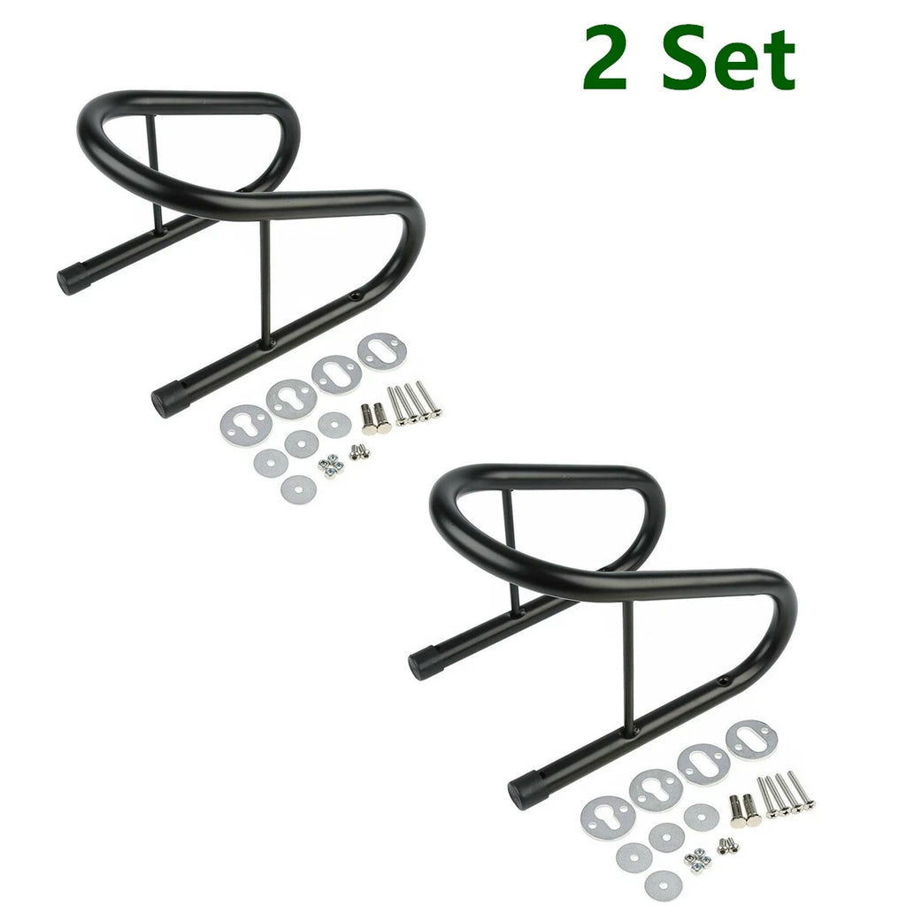 Set of 2 Removable Wheel Chocks with Quick Release for Universal Use