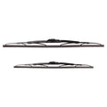 2X Valeo Traditional Titanium 21" & 18" Windshield Wiper Blades for