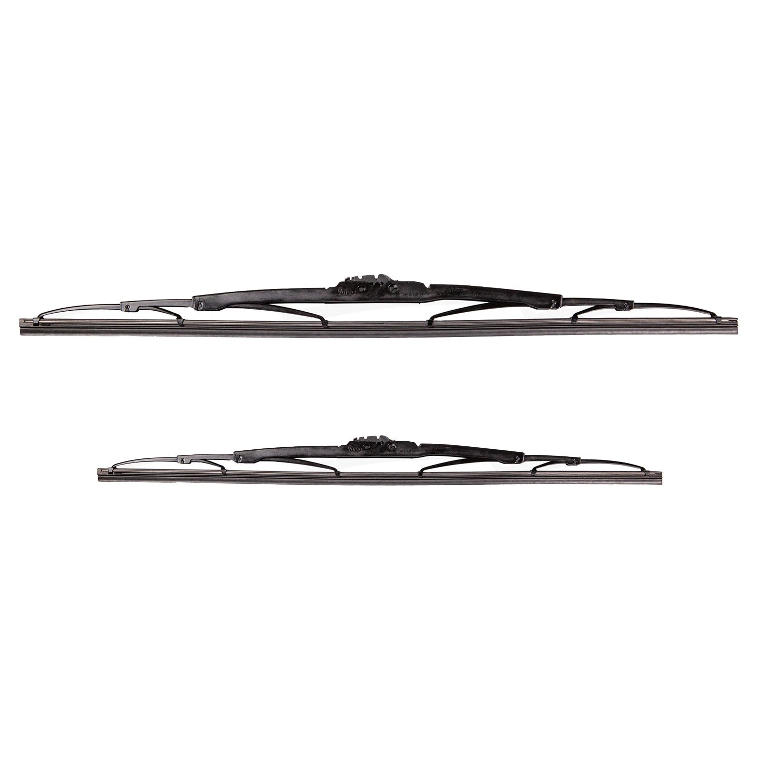 2X Valeo Traditional Titanium 21" & 18" Windshield Wiper Blades for