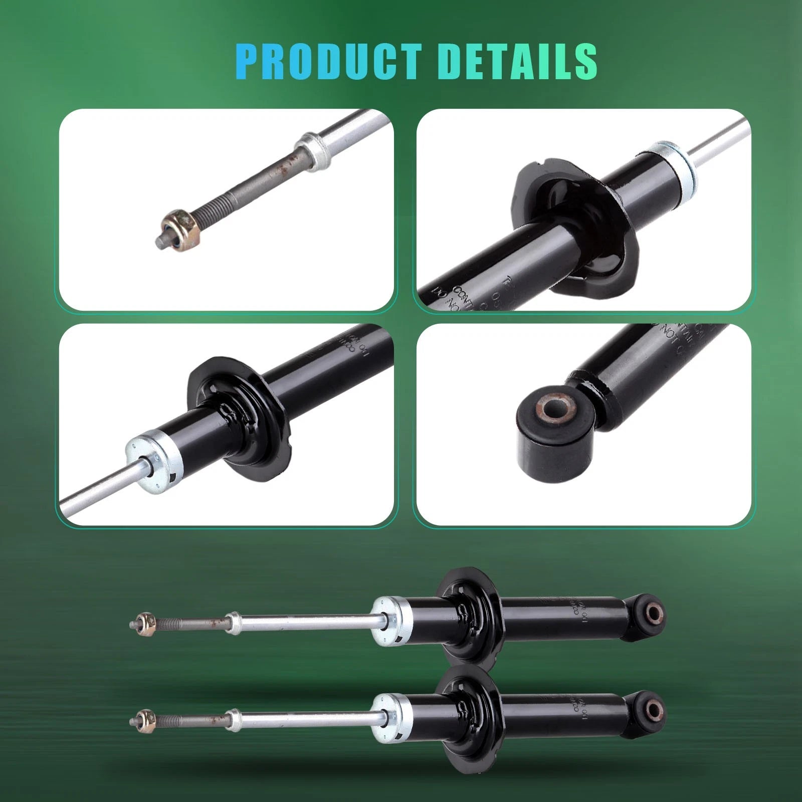 Set of 2 Rear Struts for Nissan Sentra (2000–2006)