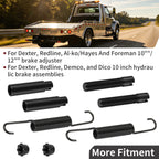 Set of 2 Brake Adjuster Springs for Dexter Redline Demco 10"/12" Trailer