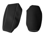 Leather Center Console Lid Armrest Cover for BMW E60 (2003–2010) - Black