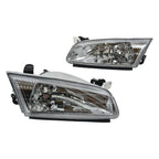 2X Crystal Halogen Headlights for Toyota Camry (1997–1999)