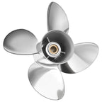 15 1/4X20 Stainless Boat Propeller for Tohatsu BF115-BF250 (15 Spline, RH, 4 Blade)