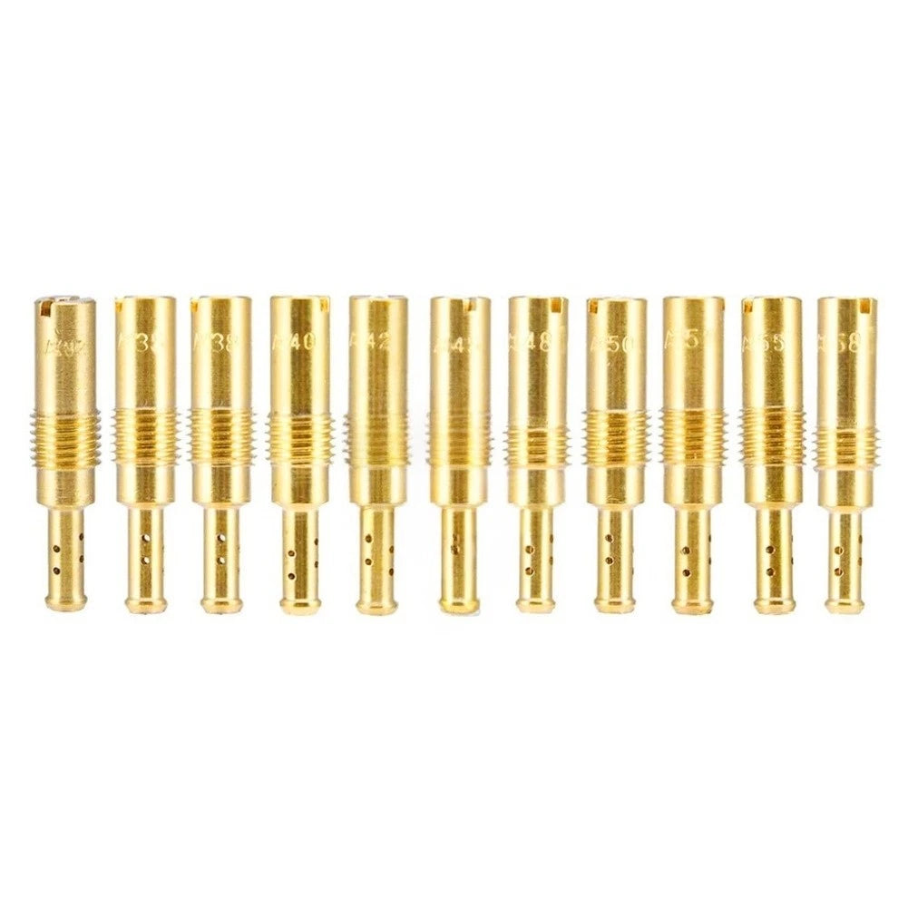 Nibbi Carburetor Jet Kit Set of 11 Main & 11 Idle Jets for PWK OKO