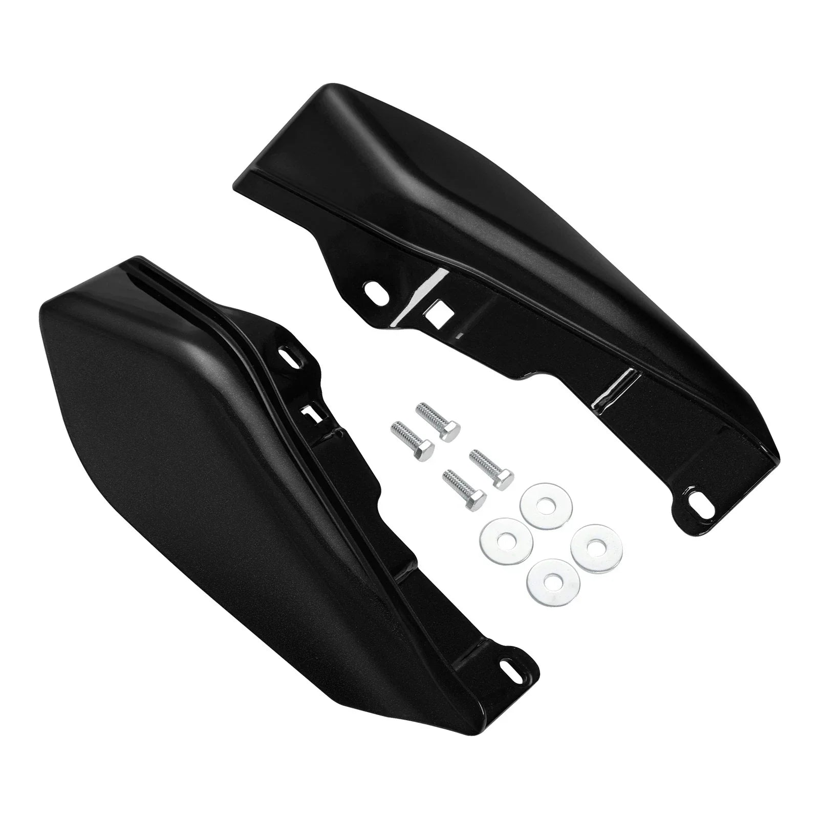 Mid Frame Air Deflectors for Harley Touring Street Glide (2009-2023) Black