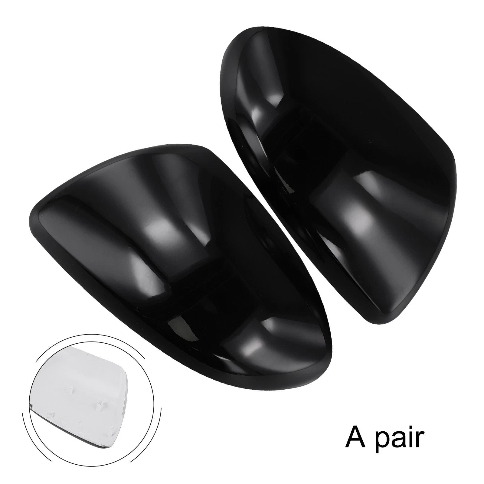 ABS Wing Mirror Cover for Mazda 2 (2007–2015)