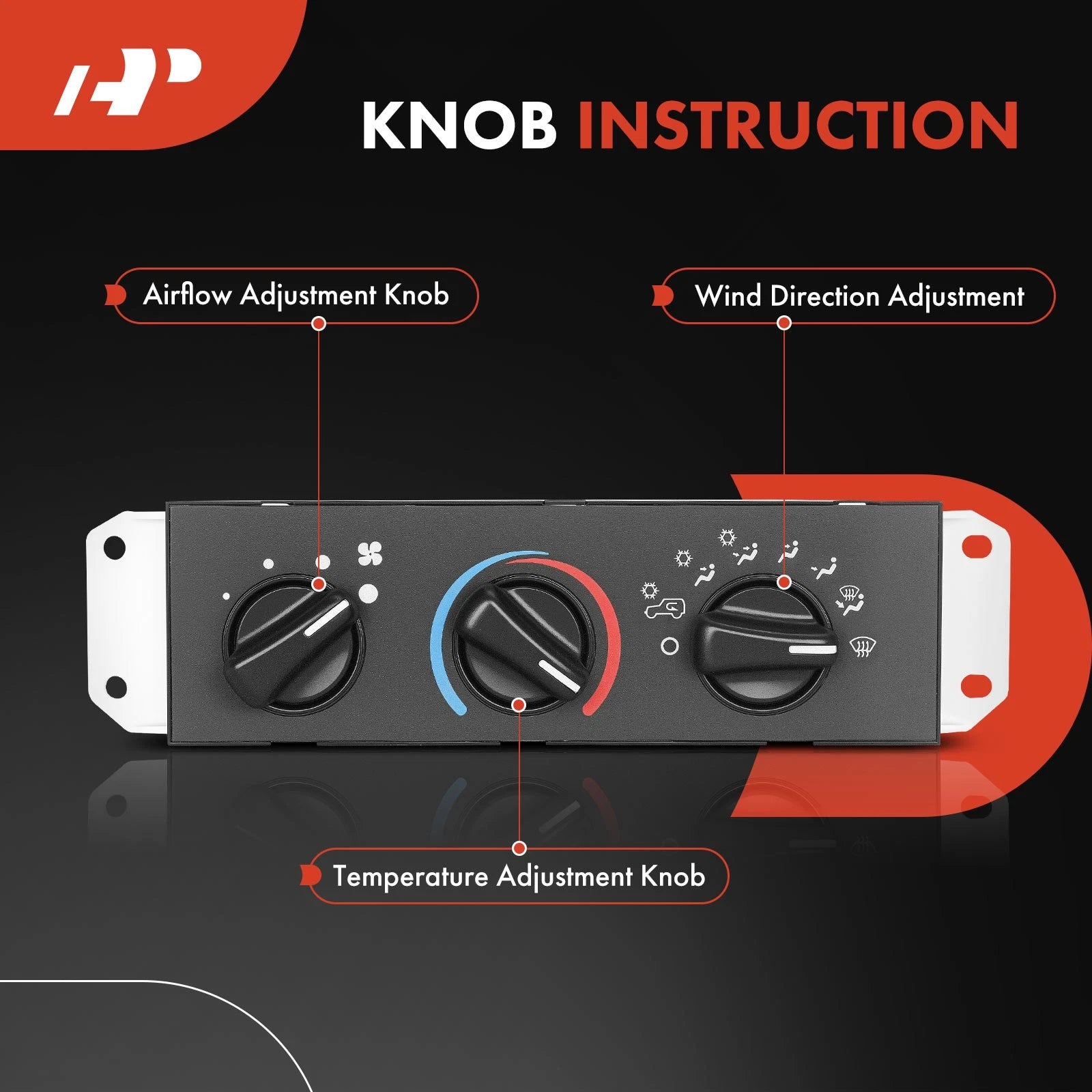 A/C Heater Climate Control Unit for Jeep Wrangler TJ (1997-2006)
