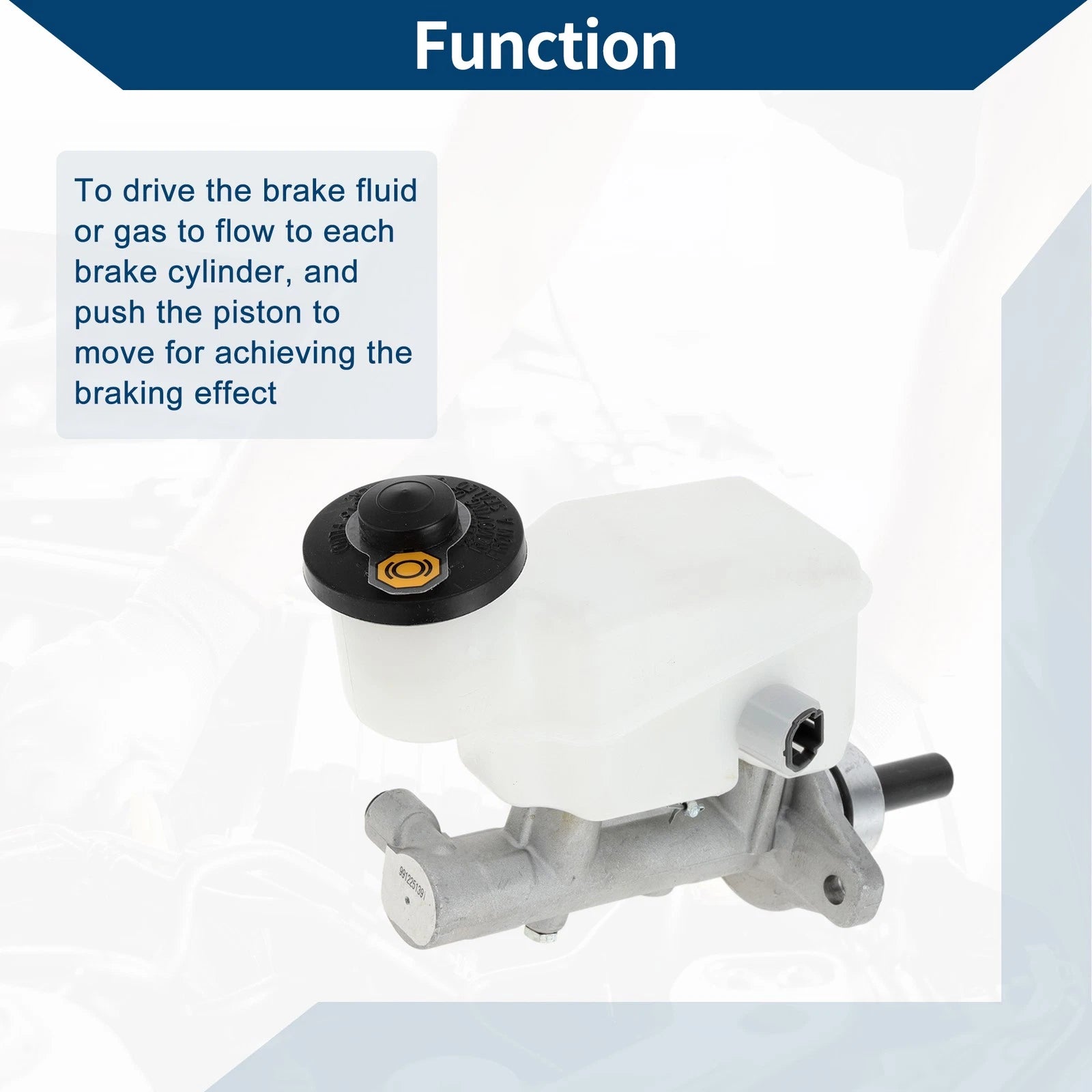 Brake Master Cylinder Reservoir No.M630471/4720152320 for Toyota Yaris (2007–2011)