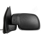 Driver Side Black Power Heated Exterior Mirror for Ford F-250 (1999–2007)