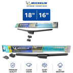 Set of 2 Michelin Optimum+ 18"/16" Wiper Blades for Dodge B2500 (1995)