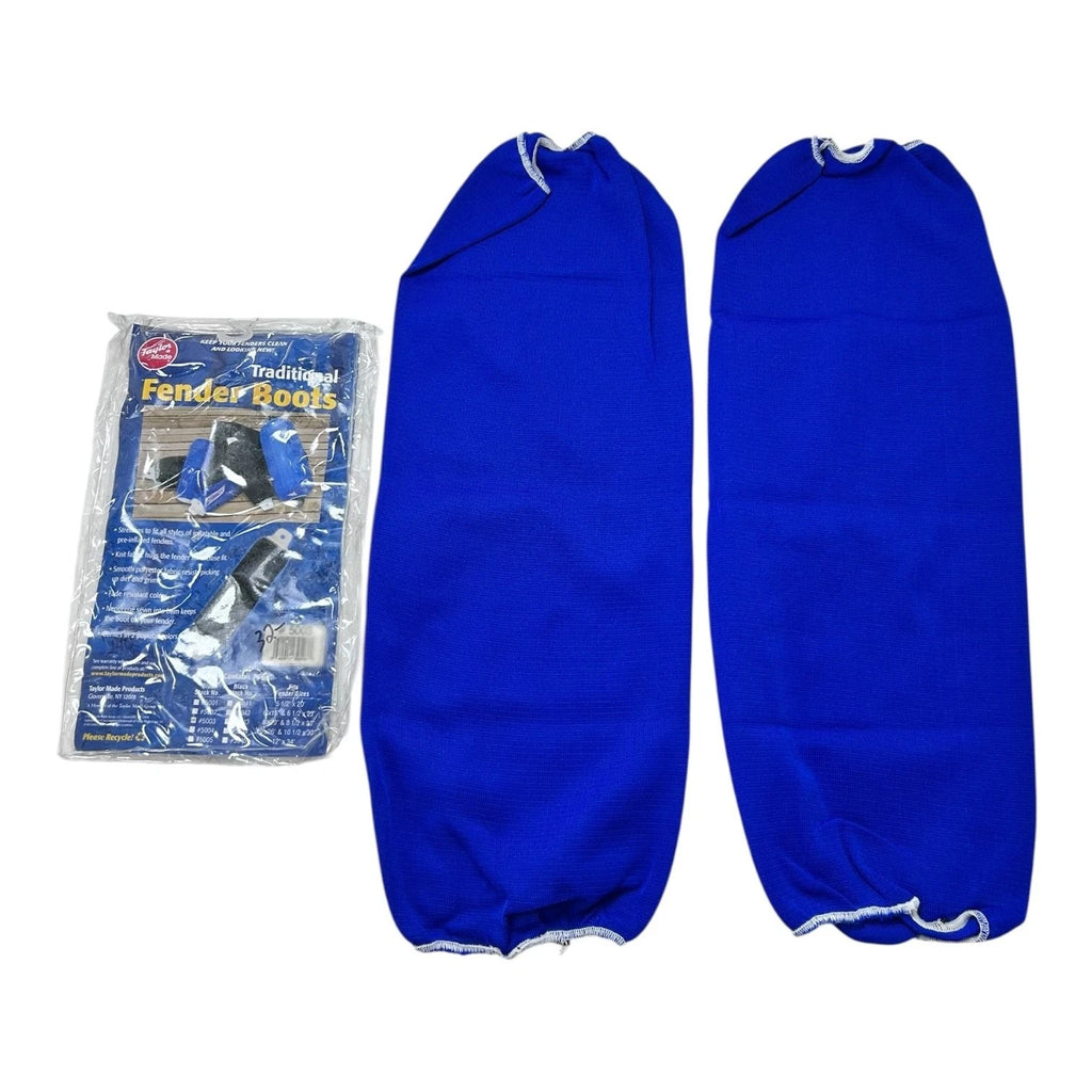 2X Marine Fender Boot Covers for Taylor Made 5003 (Traditional, Blue)