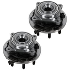 Front Wheel Bearing Hub Set of 2 for Dodge Ram 2500/3500 (2009–2011) HA590346 ABS