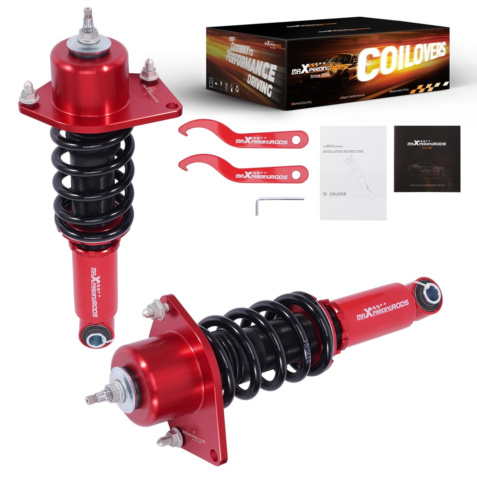 Rear Coilovers 24 Way Suspension Lowering Kit for Mazda Miata MX-5 (2006–2015)