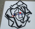 15PC Black Silicone Water/Coolant Hose for Renault 5 R5 GT Turbo (1988-1991)