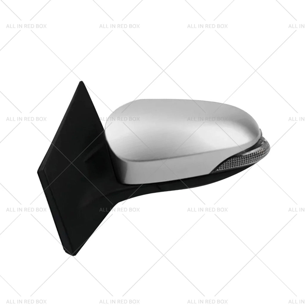 Heated Left Silver Door Mirror for Toyota Corolla ZRE182 (2012–2018)