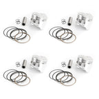 4X Piston Rings Pin Clips 49mm +0.50 for Honda CBR250RRL/RRN/RRR (1990–1994)