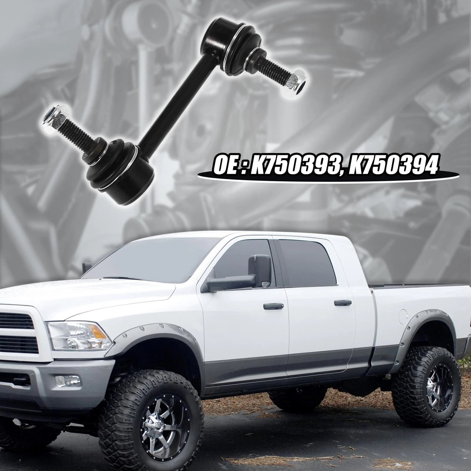 2 Pcs Rear Sway Bar Links K750393 K750394 AA8Z5K484B for Ford Lincoln MKT (2010–2019)
